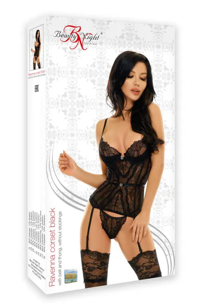 Elevate Your Elegance with the BN6521 Ravenna Corset Black
