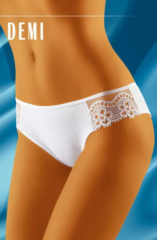 Elevate Your Elegance with Wolbar Demi White Petty Mini Briefs
