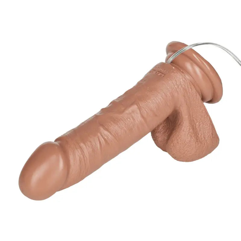 Embrace Ultimate Pleasure with the Emperor 6 Inch Vibrator Flesh Brown