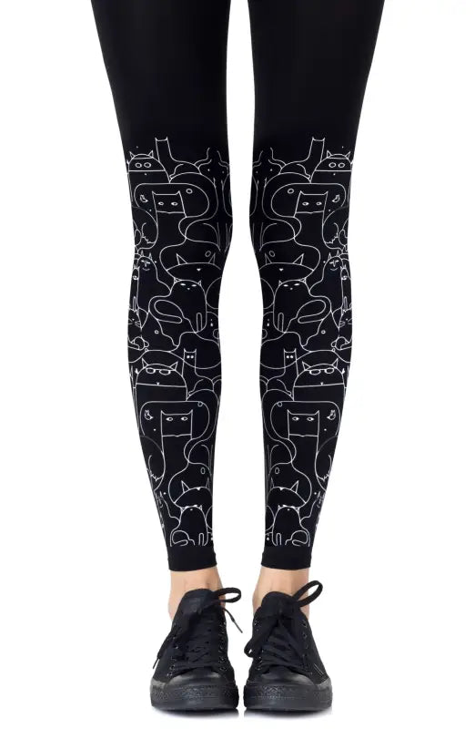 Embrace Your Style with Zohara Cat Lady Tights for Proud Feline Lovers
