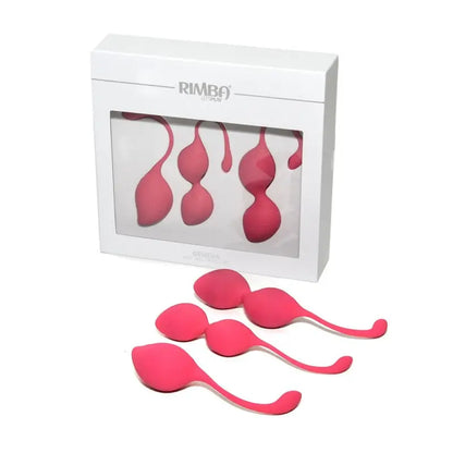 Enhance Pleasure with Rimba Geneva Kegal Ball Training Set in Pink