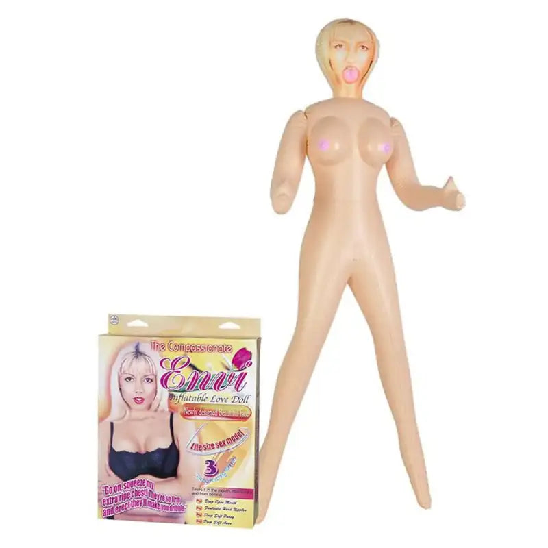 Envi Inflatable Doll with Penetrating Holes and Data Design Features