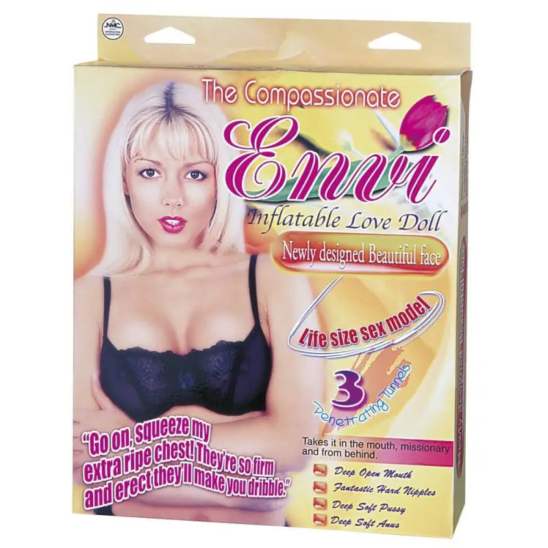 Envi Inflatable Doll with Penetrating Holes and Data Design Features