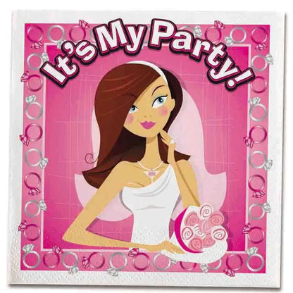 Bride to Be Trivia Napkins 
