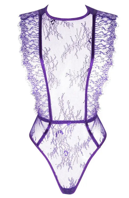 Experience Allure with Beauty Night BN6563 Emiliana Teddy Lace Body