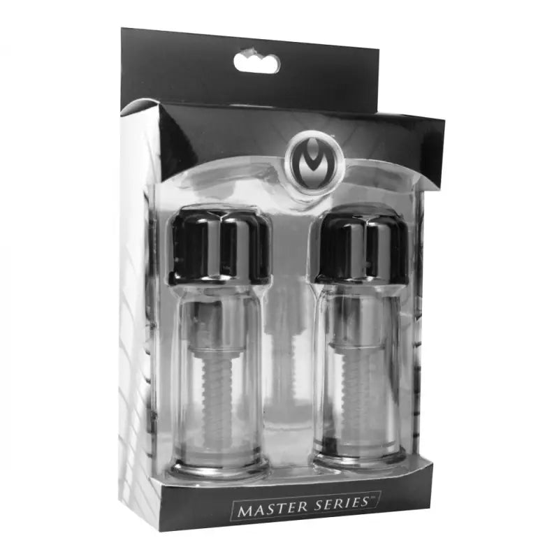 Experience Bliss with Master Series Maxxx Powerful Nipple Suckers