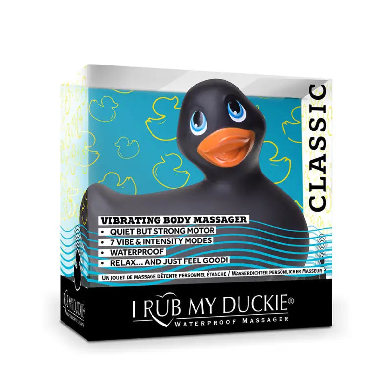 Experience Bliss with the Classic Massager Black and Waterproof Vibrations