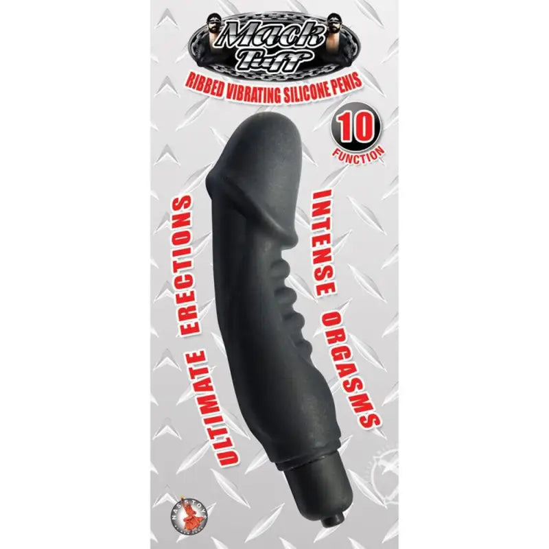 Experience Bliss with the Mack Tuff Mini Ribbed Vibrator