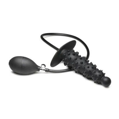 Experience Bliss with the Nubbed Inflatable Anal Plug