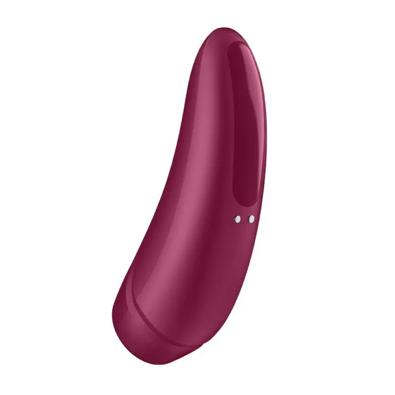 Experience Bliss with the Satisfyer App Enabled Curvy 1 Plus in Rose Red
