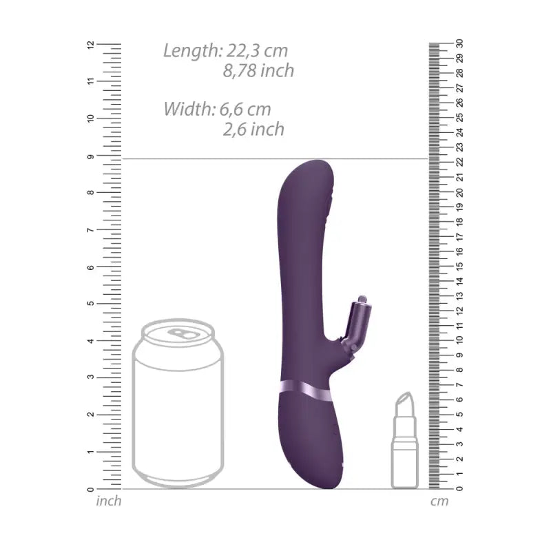 Experience Bliss with Vive Etsu Interchangeable Rabbit Vibrator