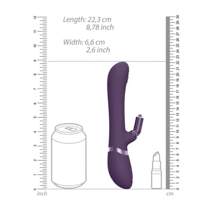 Experience Bliss with Vive Etsu Interchangeable Rabbit Vibrator
