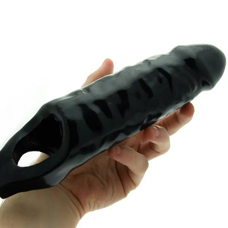 Experience Ecstasy with Master Series Black Mamba Penis Sleeve
