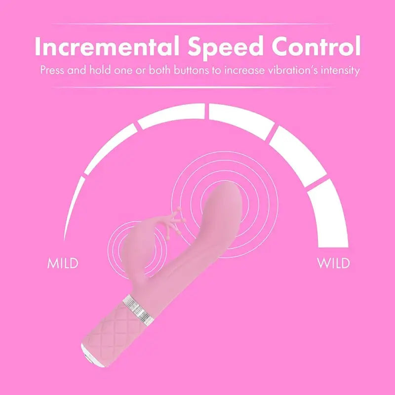 Experience Ecstasy with Pillow Talk Kinky GSpot and Clit Vibe