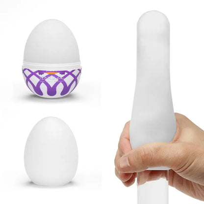 Experience Ecstasy with Tenga Mesh Egg Masturbator’s Ribbed Sensations