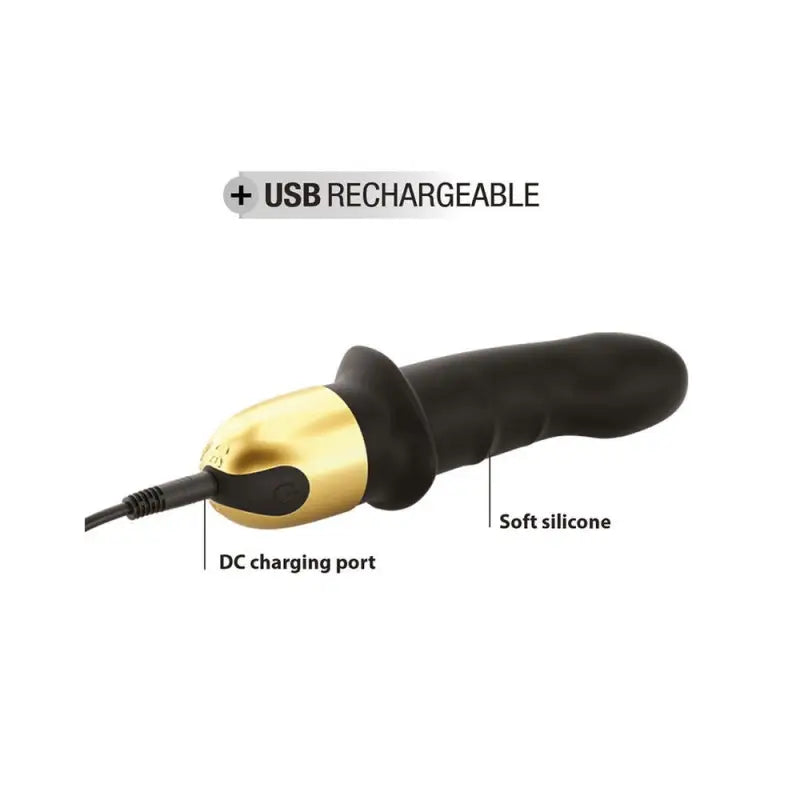 Experience Ecstasy with the Dorcel Mini Lover Rechargeable Vibrator Black