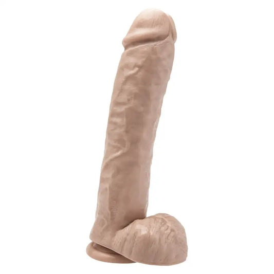 Experience Ecstasy with the Flesh Pink 11 Inch Dong and Suction Cup