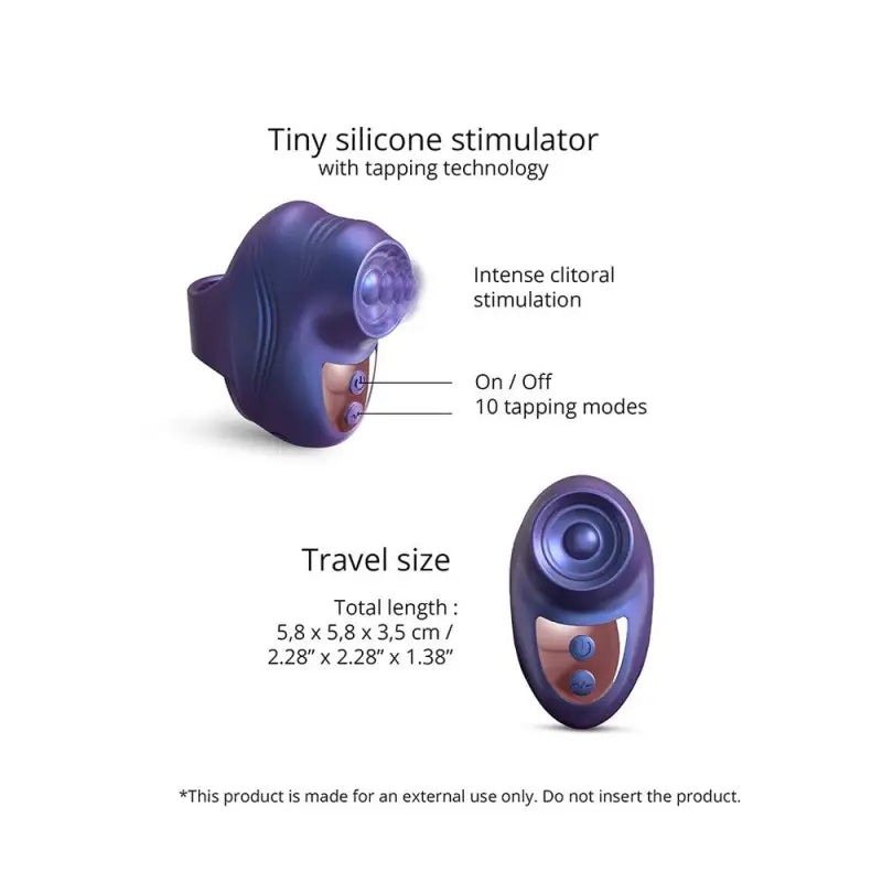 Experience Ecstasy with the Love Kisscool Finger Clitoral Vibe