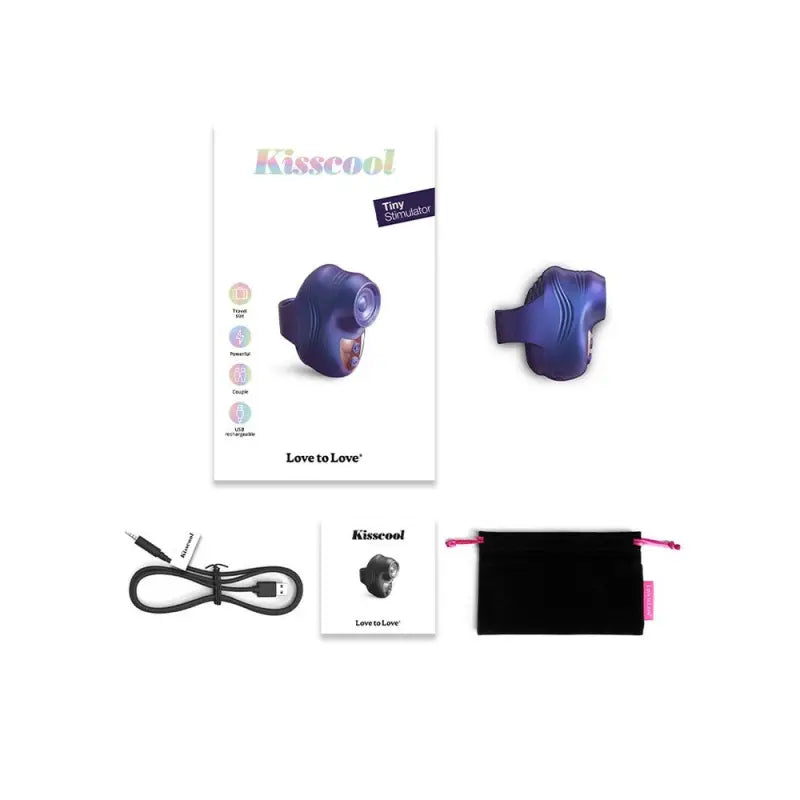 Experience Ecstasy with the Love Kisscool Finger Clitoral Vibe
