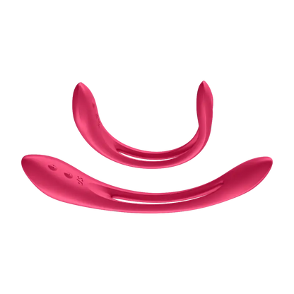 Satisfyer Elastic Joy Red Bendable Multi Vibrator