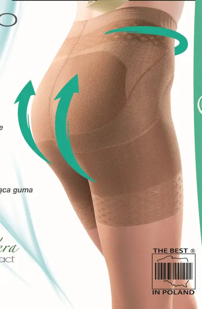 Experience Elegance with Gabriella Classic Push Shaping Anti-Varix Tights