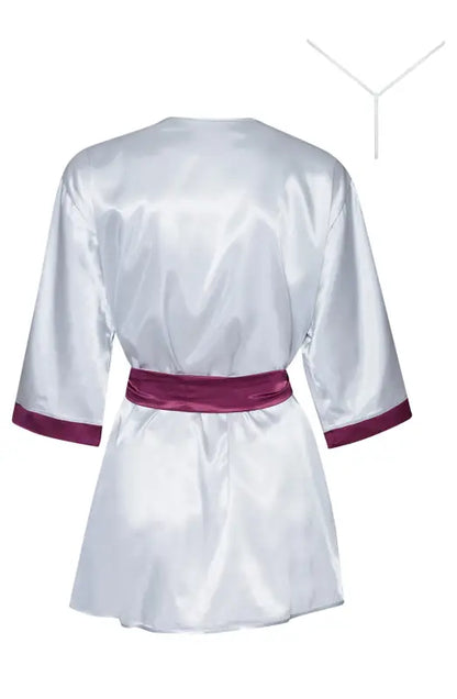 Experience Elegance with the Beauty Night BN6673 Peignoir Burgundy - One Size (S-L)