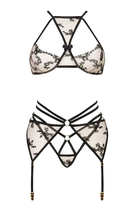 Experience Elegance with the Beauty Night BN6691 Aisha Set Black