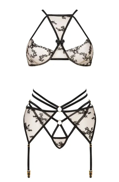Experience Elegance with the Beauty Night BN6691 Aisha Set Black