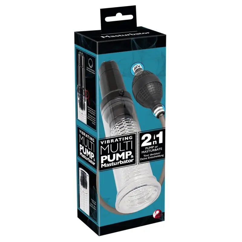 Experience Enhanced Pleasure with the Vibrating Multi Pump for Penis Potency