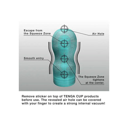 Experience Euphoria with Tenga Premium Original Vacuum Cup Extra Cool