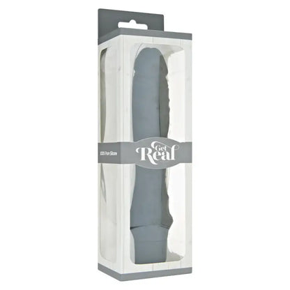 Experience Exhilaration with the Real Classic Silicone Vibrator Black