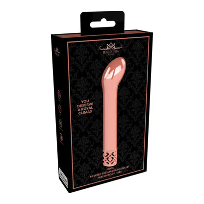 Experience Exquisite Pleasure with Royal Gems Jewel Bullet Rose Gold