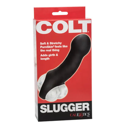 Experience Heightened Pleasure with Colt Slugger Black Penis Extender