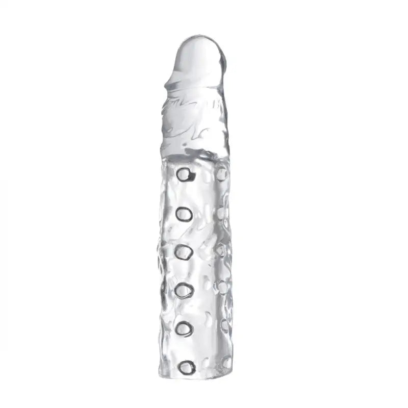 Experience Heightened Pleasure with the Clear Penis Enhancer Sleeve