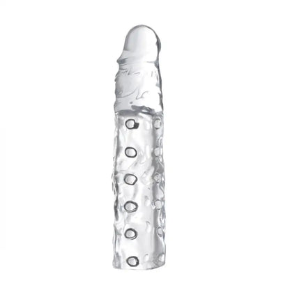 Experience Heightened Pleasure with the Clear Penis Enhancer Sleeve