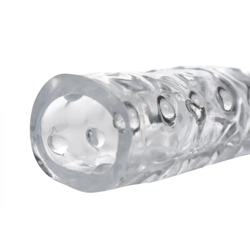 Experience Heightened Pleasure with the Clear Penis Enhancer Sleeve