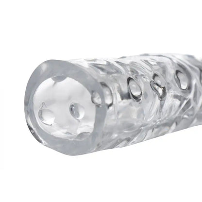 Experience Heightened Pleasure with the Clear Penis Enhancer Sleeve