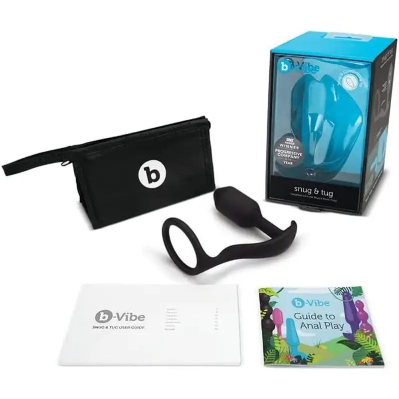 Experience Intense Pleasure with bVibe Snug Tug Anal Plug and Cock Ring