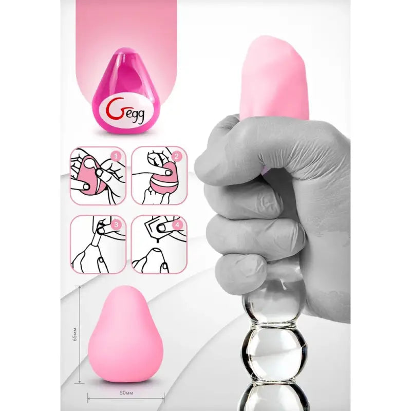 Experience Intense Sensations with GEgg Masturbator Pink