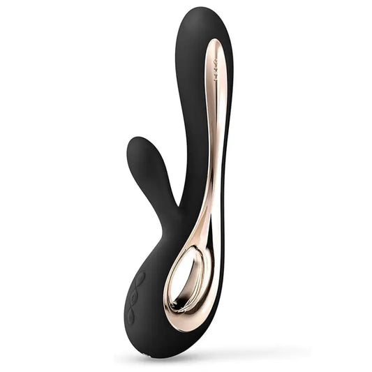 Experience Luxurious Pleasure with the Lelo Soraya Dual Rabbit Vibrator Black