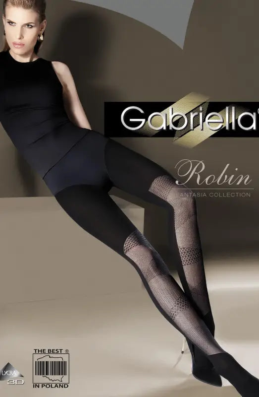 Experience Luxury with Gabriella Fantasia Robin Exclusive Patterned Tights