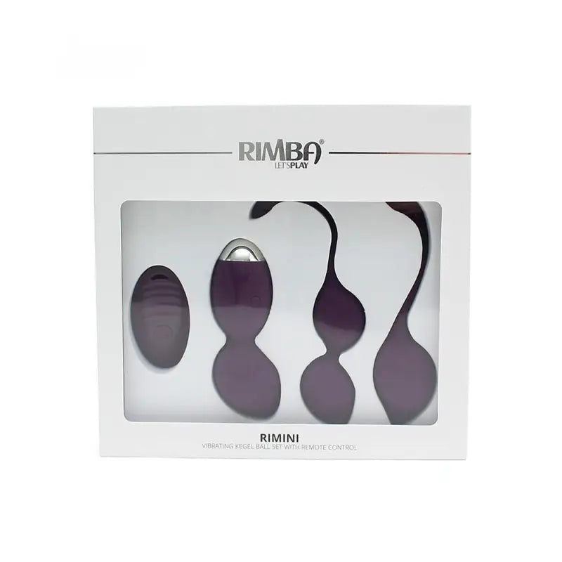 Experience Luxury with Rimini Vibrating Kegel Ball Set for Pleasure