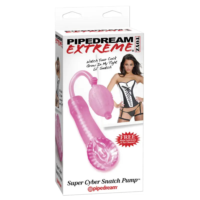 Experience Peak Pleasure with Pipedream Extreme Super Cyber Snatch Pump