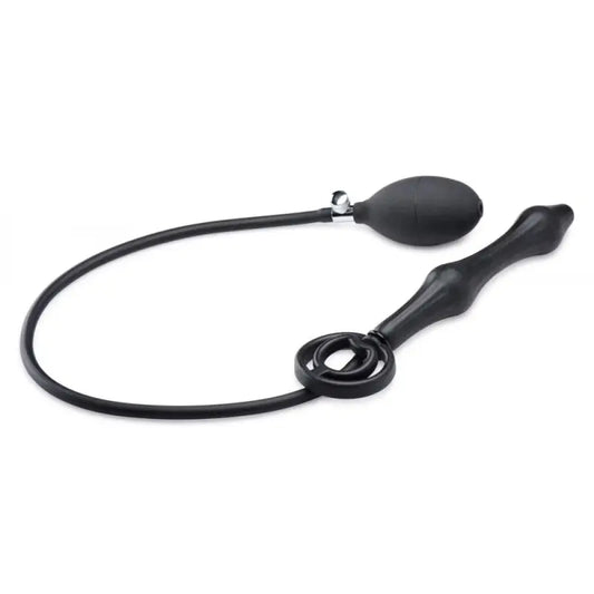 Experience Pleasure with Master Series Devils Rattle Inflatable Anal Plug