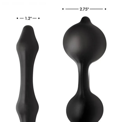 Experience Pleasure with Master Series Devils Rattle Inflatable Anal Plug