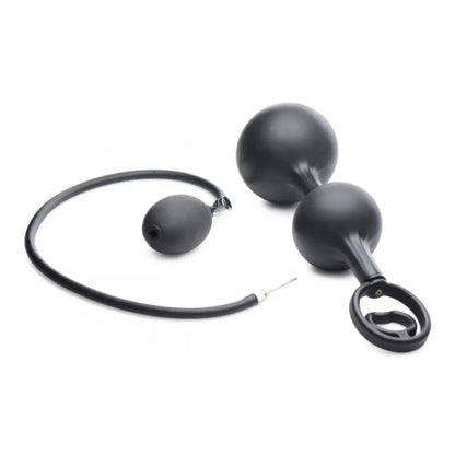 Experience Pleasure with Master Series Devils Rattle Inflatable Anal Plug