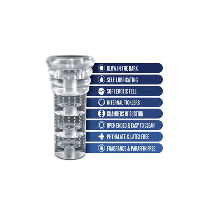 Experience Pleasure with Rize Luz Self Lubricating Stroker