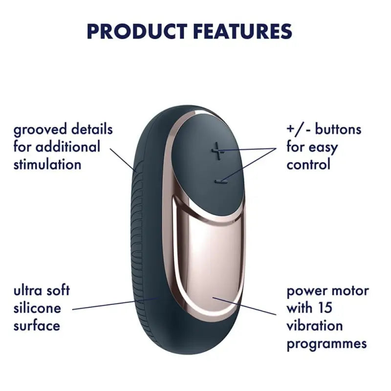 Experience Pleasure with Satisfyer Layons Dark Desire Clitoral Massager