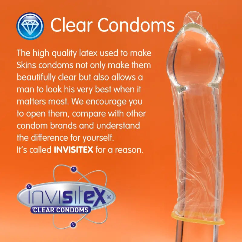 Skins Condoms Ultra Thin Cube 16 Pack International 1