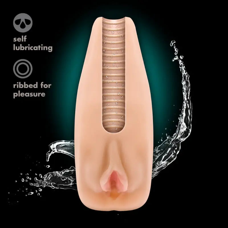 Experience Powerful Vibrations with the M Elite Self Lubricating Masturbator